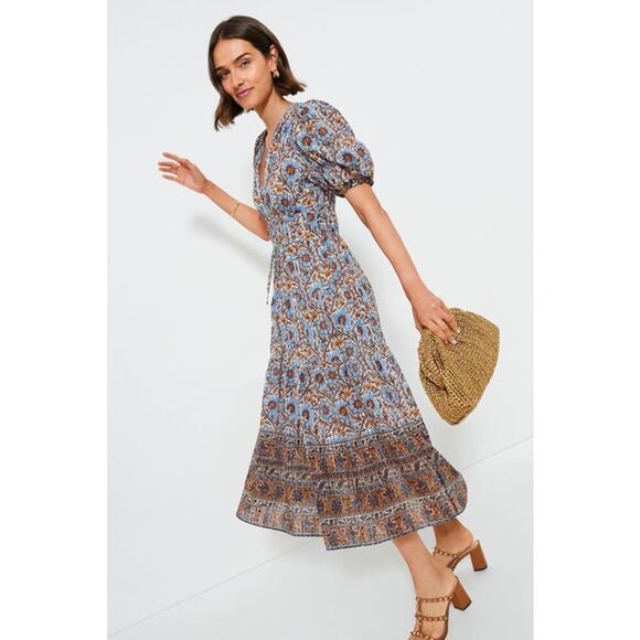 ULLA JOHNSON
Ilana Dress in Caspia US0 - Picture 1 of 12